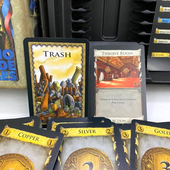 Dominion Rio Grande Games Donald Vaccarino Board Game 1st Edition - Picture 6 of 14